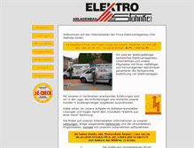 Tablet Screenshot of elektro-stahnke.de